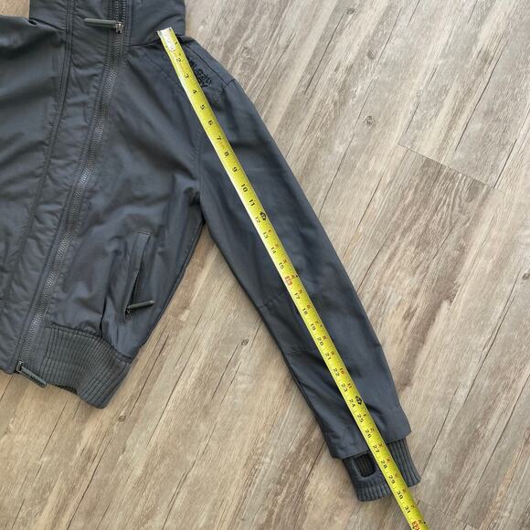 Superdry Windcheater Men’s Jacket Gray Japan Style Triple Zip Windproof Size M - Picture 6 of 9